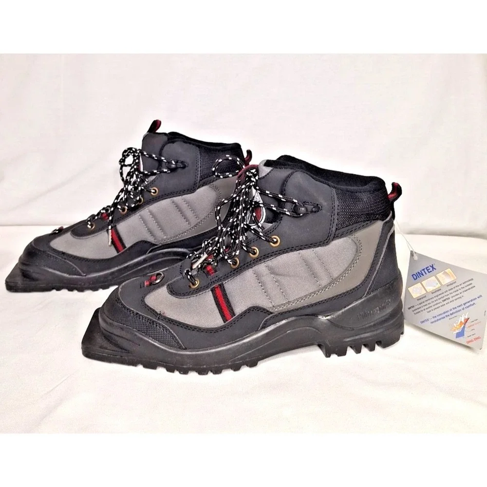 WHITEWOODS Mens 8.5 75mm XC Cross Country Touring Adventure Ski Boots Women 9.5